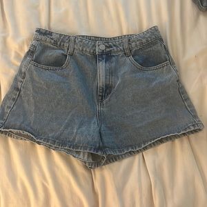 Kittenish Large Denim Shorts